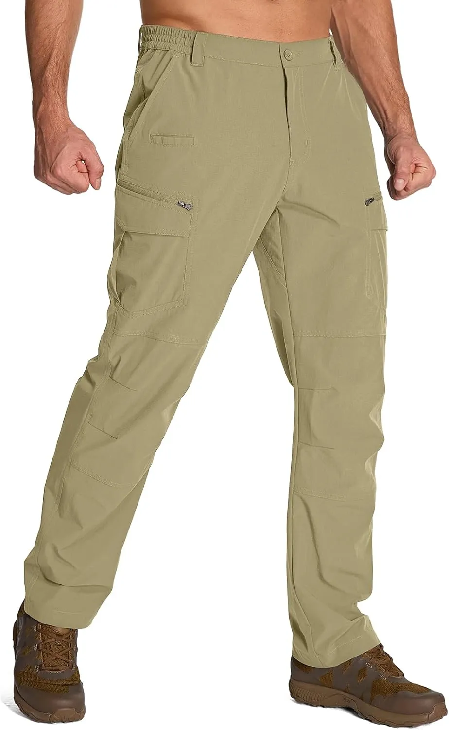 Jessie Kidden Men's Flex Stretch Tactical Pants, Water Resistant Ripstop Cargo Pants Lightweight BDU Outdoor Work Hiking