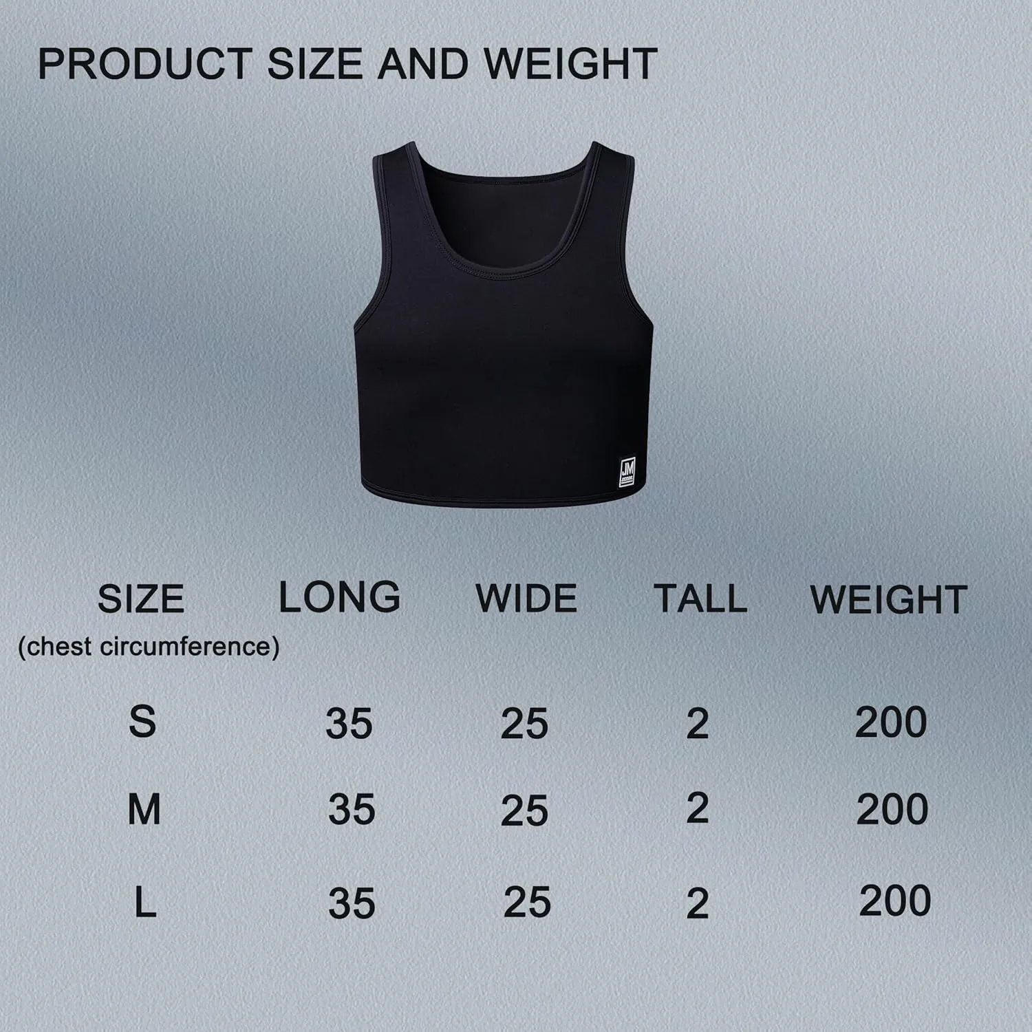 JOCKMAIL Men's Neoprene Brace Vest Chest Support Strap Fitness Gym Sports Bra Vest Mens Chest Compression Vest