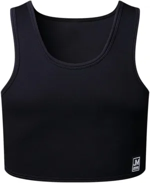 JOCKMAIL Men's Neoprene Brace Vest Chest Support Strap Fitness Gym Sports Bra Vest Mens Chest Compression Vest