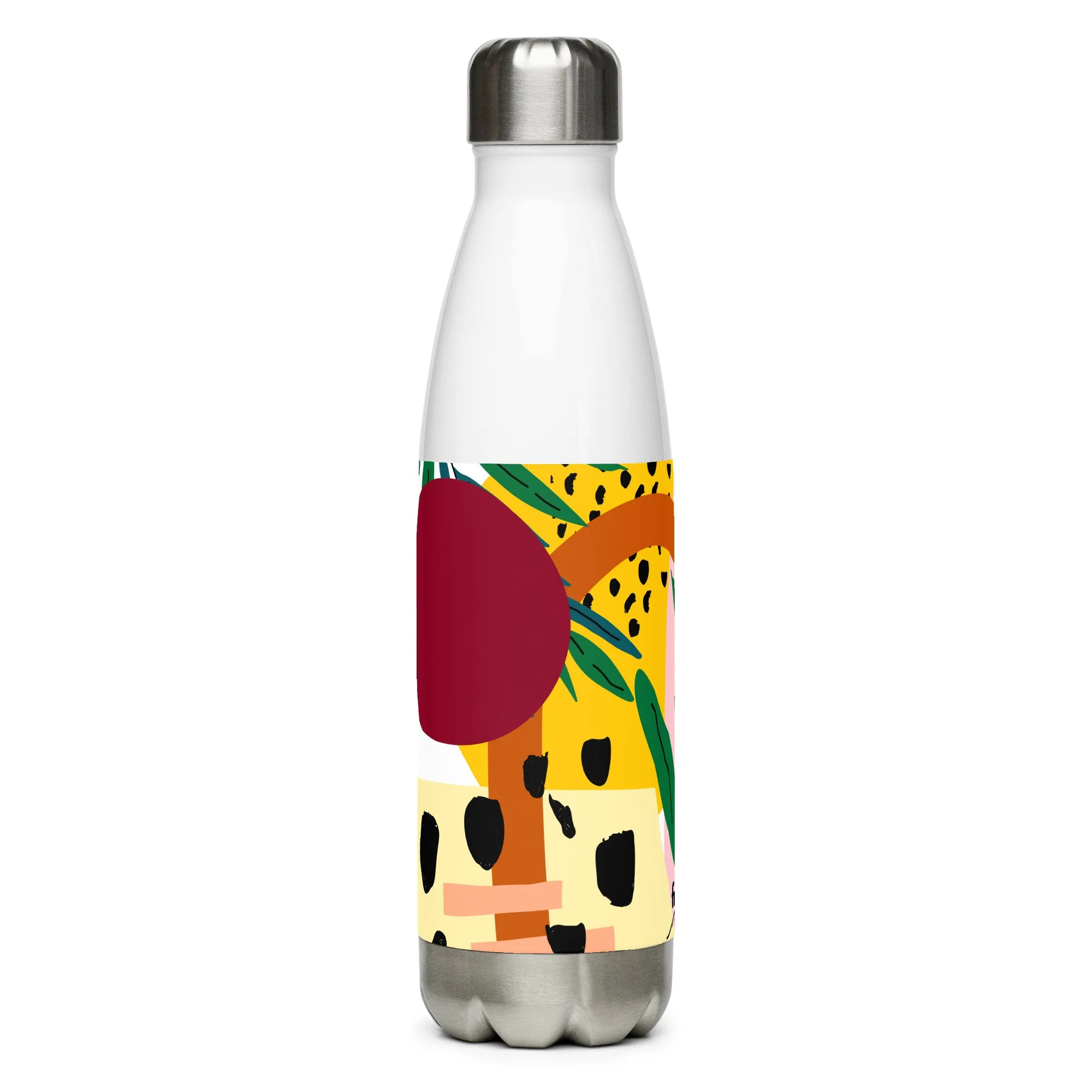 JUNGLE - STAINLESS STEEL WATER BOTTLE