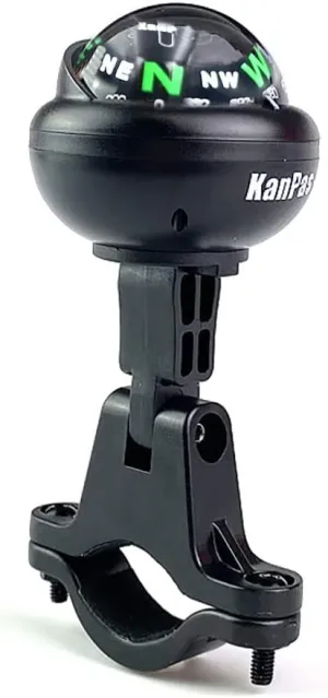 KanPas V39-2 Ball Compass with Fixture for Bicycle Motorcycle