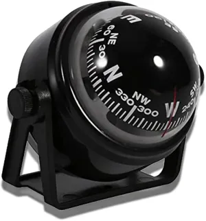 Keenso Waterproof Sea Marine Bracket Mount Voyager Hiking and Camping Fits Boat Caravan Truck
