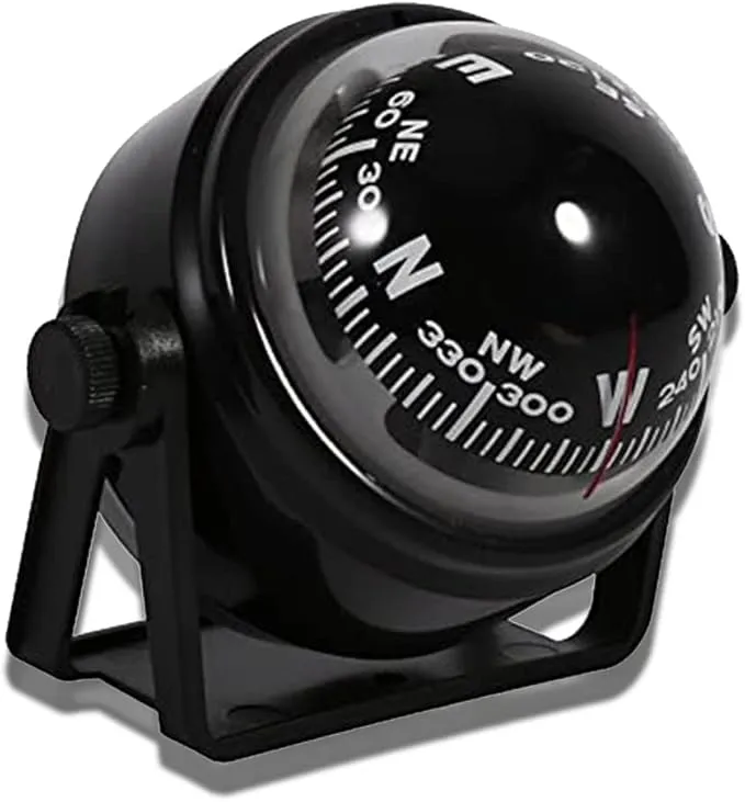 Keenso Waterproof Sea Marine Bracket Mount Voyager Hiking and Camping Fits Boat Caravan Truck