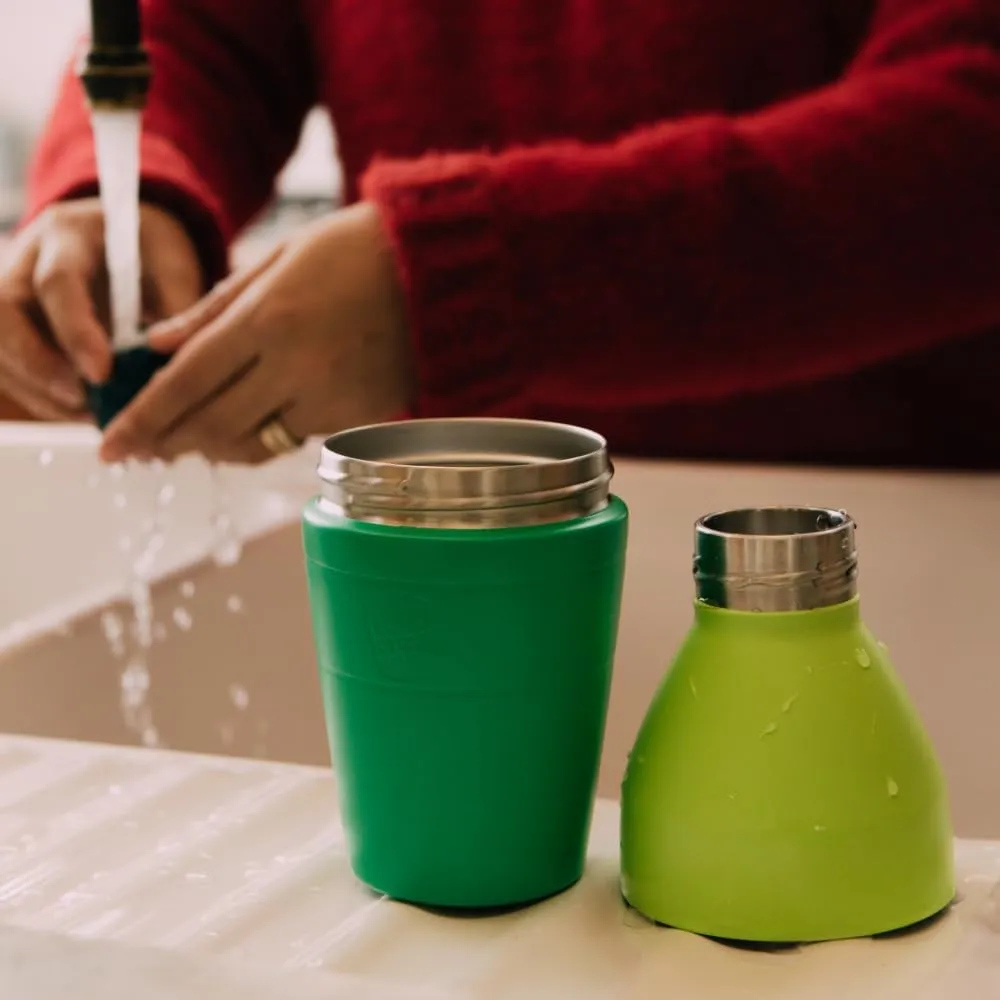 KeepCup Thermal Stainless Steel Water Bottle | Vacuum Insulated Travel Coffee Thermos Cup with Spill Proof Lid | Large | 22 oz / 660ml | Calenture