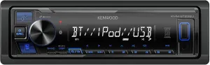 KENWOOD KMM-BT232U Bluetooth Car Stereo with USB Port, AM/FM Radio, MP3 Player, Detachable Face