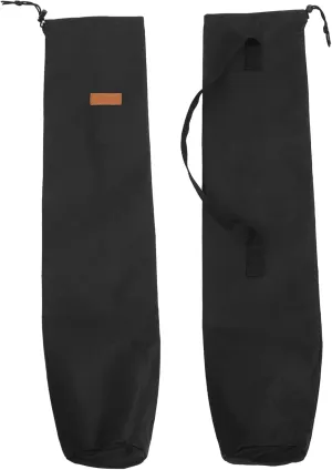 KESYOO 2pcs Outdoor Camping Tent Pole Storage Bag Portable Tent Pole Bag Folding Fishing Pouch Hiking Lightweight Telescopic Camping Tarp with Poles Multifunctional Oxford Cloth Black