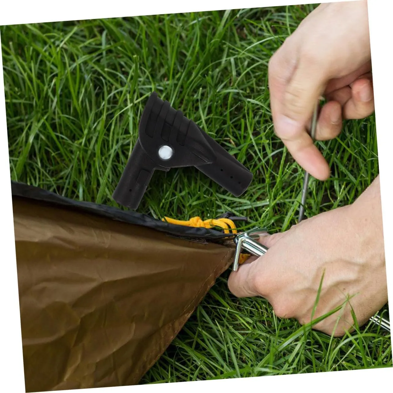 KESYOO Tent Connector Parts Tent Poles Tent Support Pole Fitting Camping Supply Tent Support Rod Tent Adapter