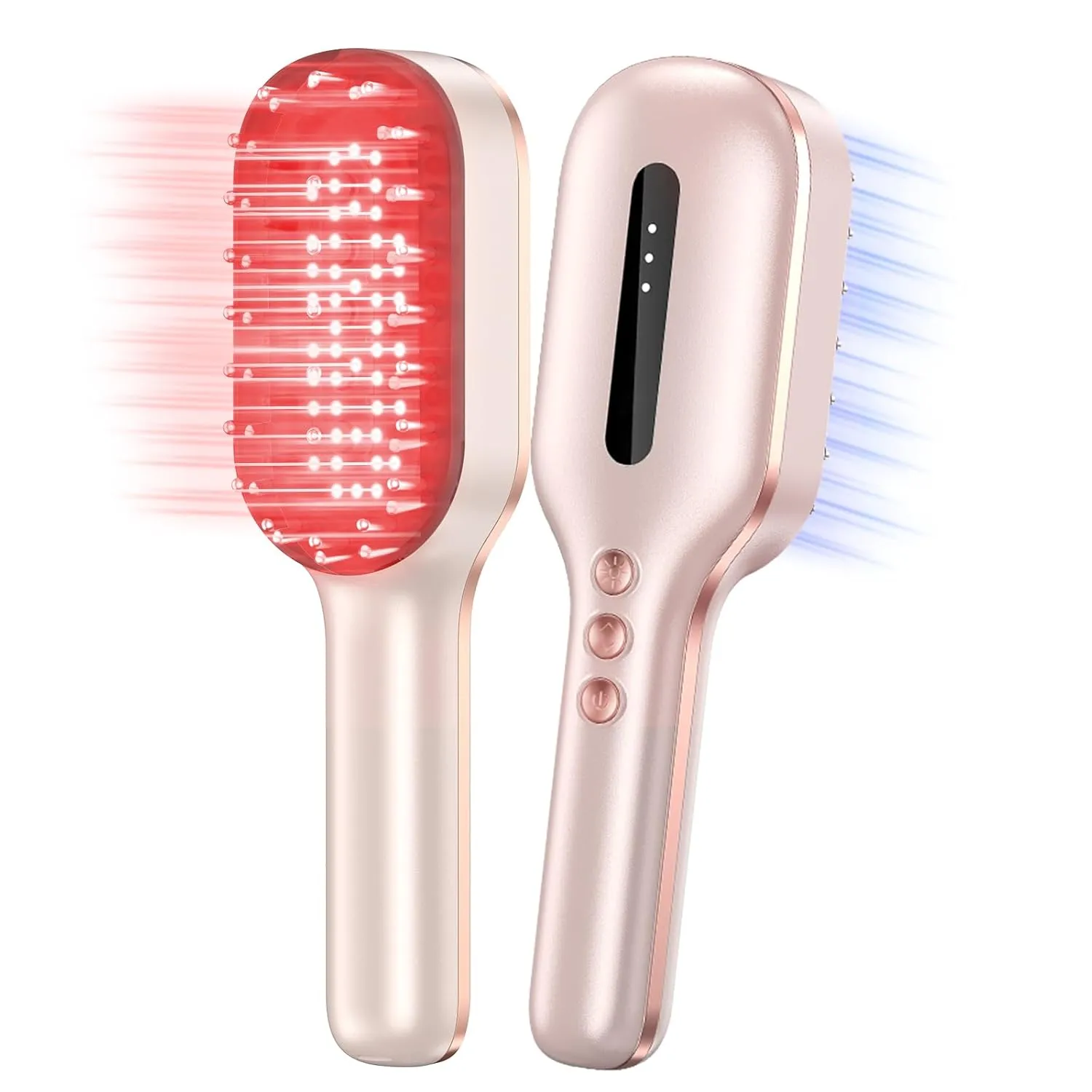 Laser Therapy Hair Growth Comb,FDA Cleared Laser Hair Growth Device Red Light Electric Scalp Massager, promote hair growth in women and men,Red Blue Light