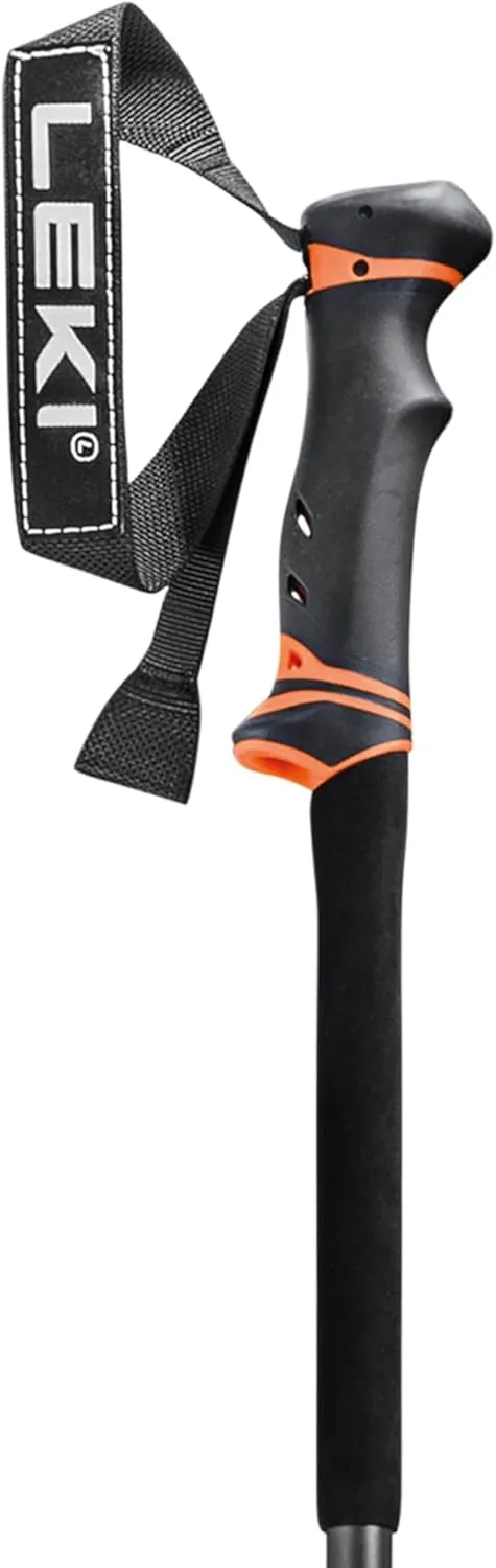 LEKI Helicon Lite Aluminum Adjustable Lightweight Ski Poles for Backcountry Skiing & Snowboarding