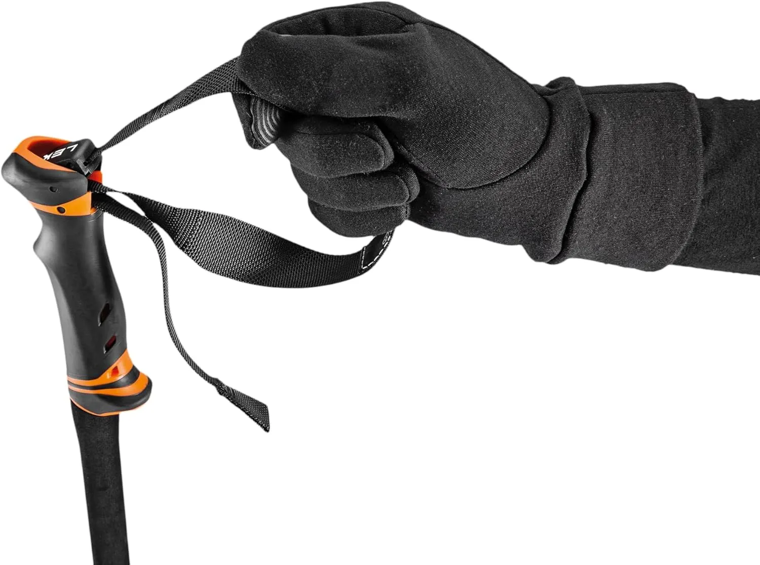 LEKI Helicon Lite Aluminum Adjustable Lightweight Ski Poles for Backcountry Skiing & Snowboarding