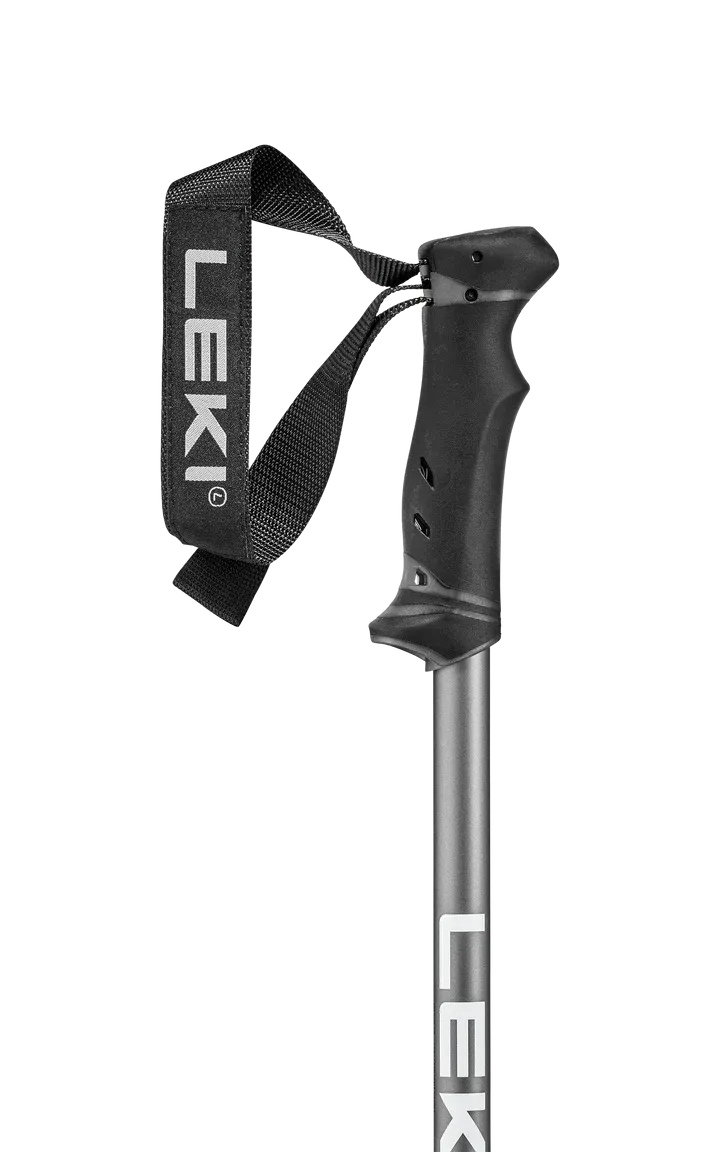 Leki QNTM Ski Poles Black/Red 2024