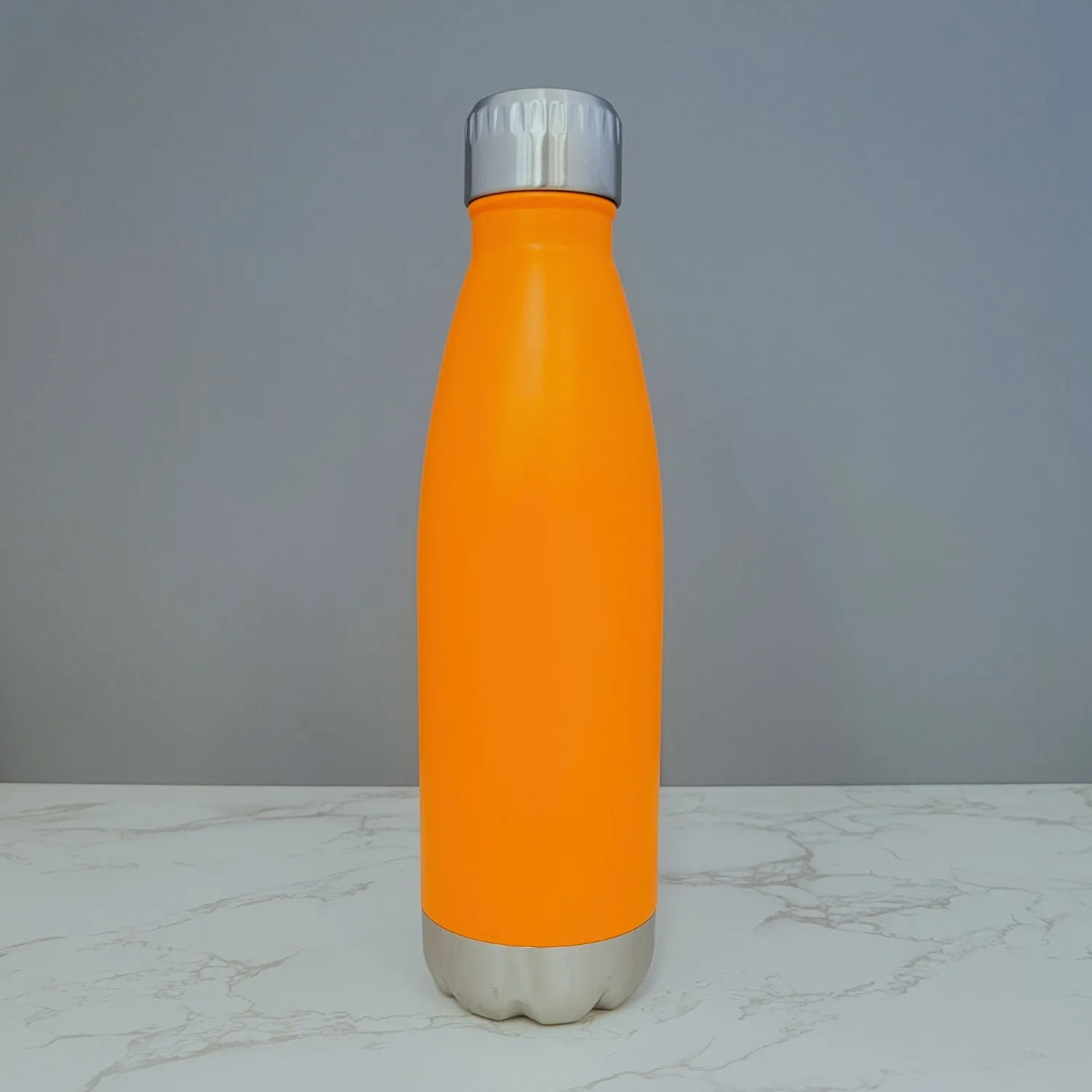 Lets Build Sandcastles Beach Theme Orange 17oz Water Bottle LA5131
