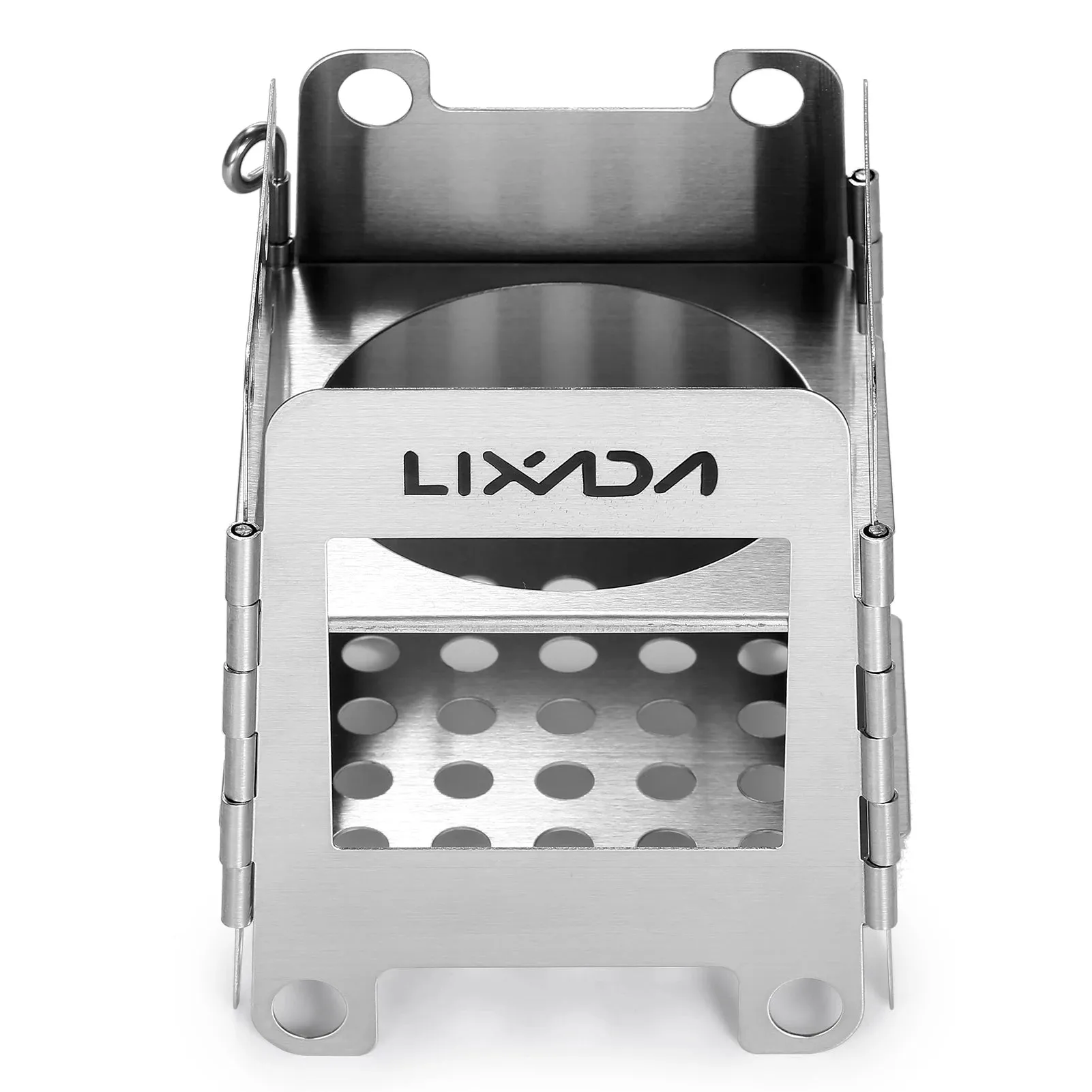 Lightweight Folding Titanium Wood Burning Stove for Camping and Backpacking