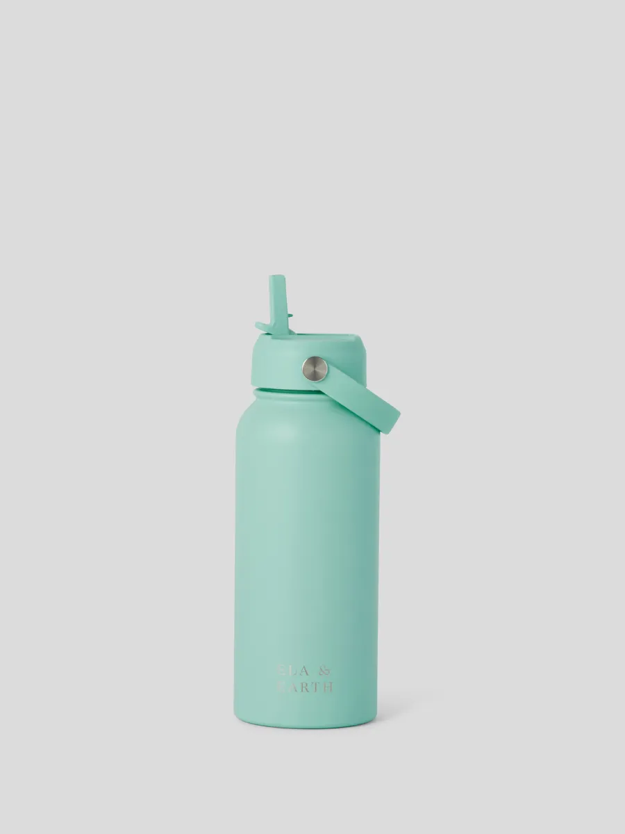 Lilac - Water Bottle Bag & 1 Litre Water Bottle Set