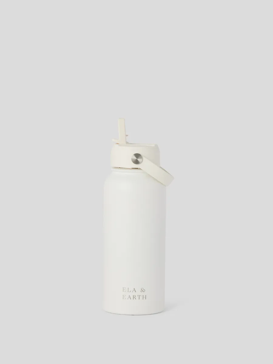 Lilac - Water Bottle Bag & 1 Litre Water Bottle Set