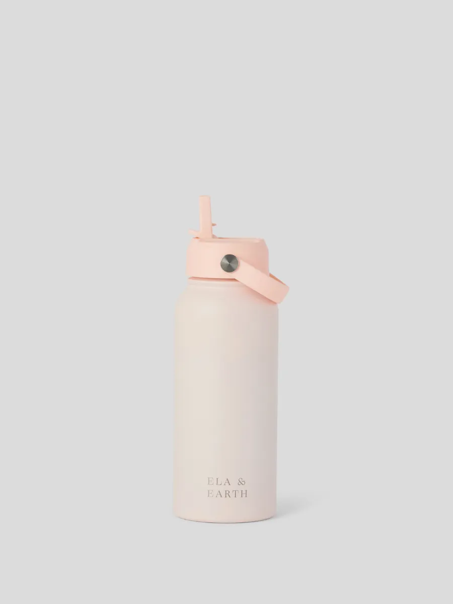 Lilac - Water Bottle Bag & 1 Litre Water Bottle Set