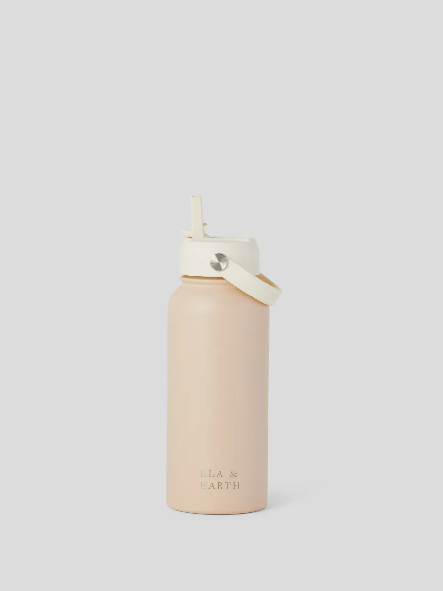 Lilac - Water Bottle Bag & 1 Litre Water Bottle Set