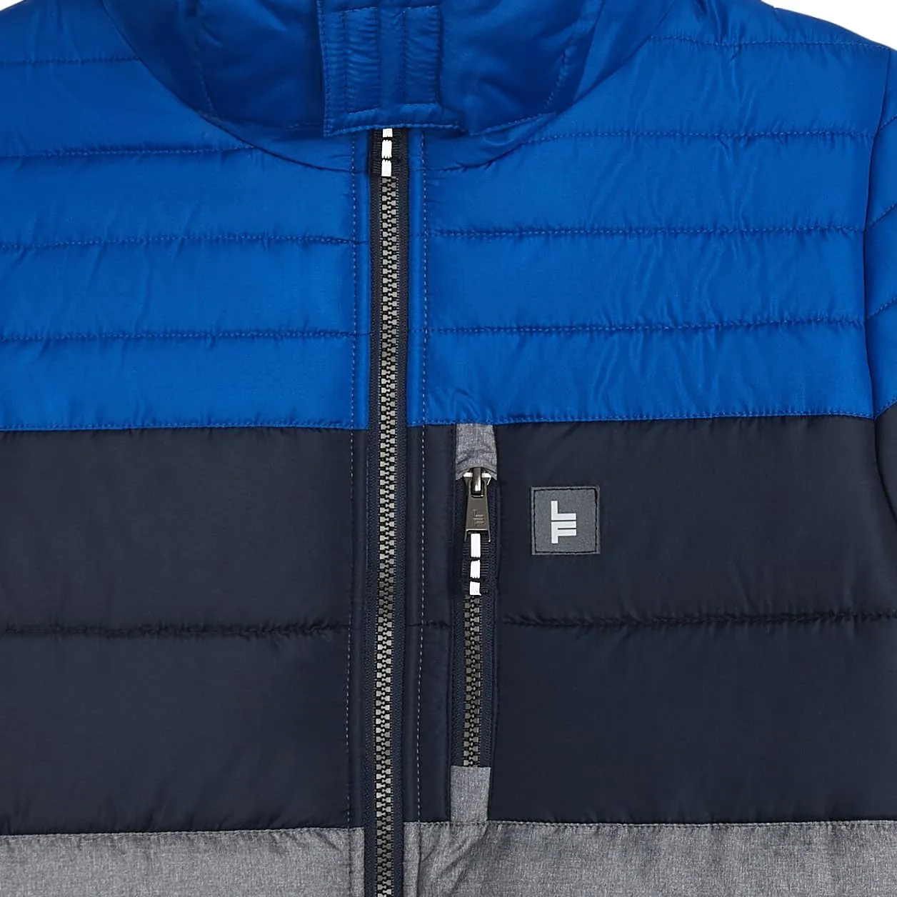 LONDON FOG Boys' Heavyweight Puffer Jacket with Sherpa-Lined Hood & Fleece Beanie