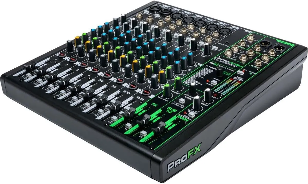 Mackie ProFX12v3 12-channel Mixer with USB and Effects