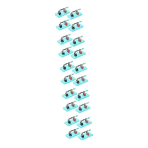 MAGICLULU 20pcs Single Pole Knife for Physics Experiments Circuit Teaching Equipment for Classroom Demonstrations Projects Safe Low Voltage Usage Creativity Learning