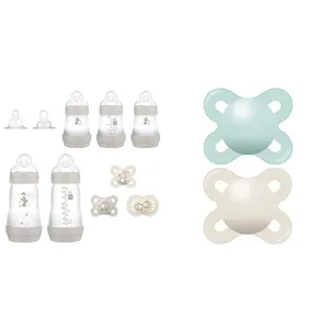 MAM Matte Essentials Gift Set & Original Start Matte Newborn Baby Pacifier