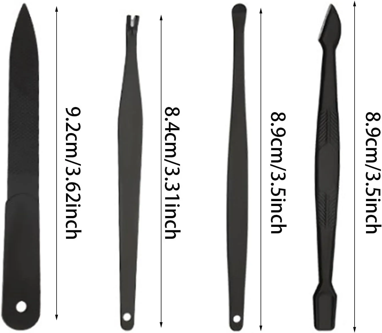 Manicure Set, 10 PCS Professional Stainless Steel Nail Clipper with Leather Case,Pedicure Kit,Mens Nail Grooming Kit,Portable Finger Nail Clippers for Women and Men