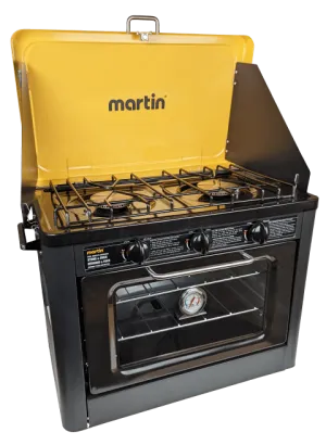 Martin 24,000 BTU Portable Oven And Stove Combo