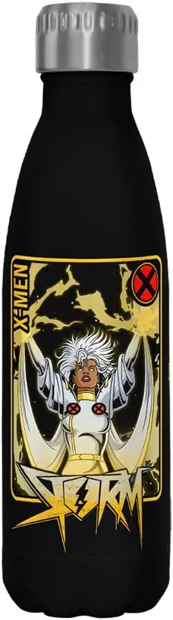 Marvel Lightning Storm 17 oz Stainless Steel Water Bottle, 17 Ounce, Multicolored