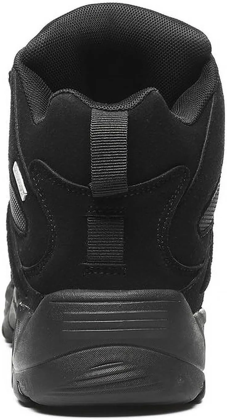 Men's Hiking Boots Lightweight Mid Ankle Trekking Trails Waterproof Boots Work Shoes