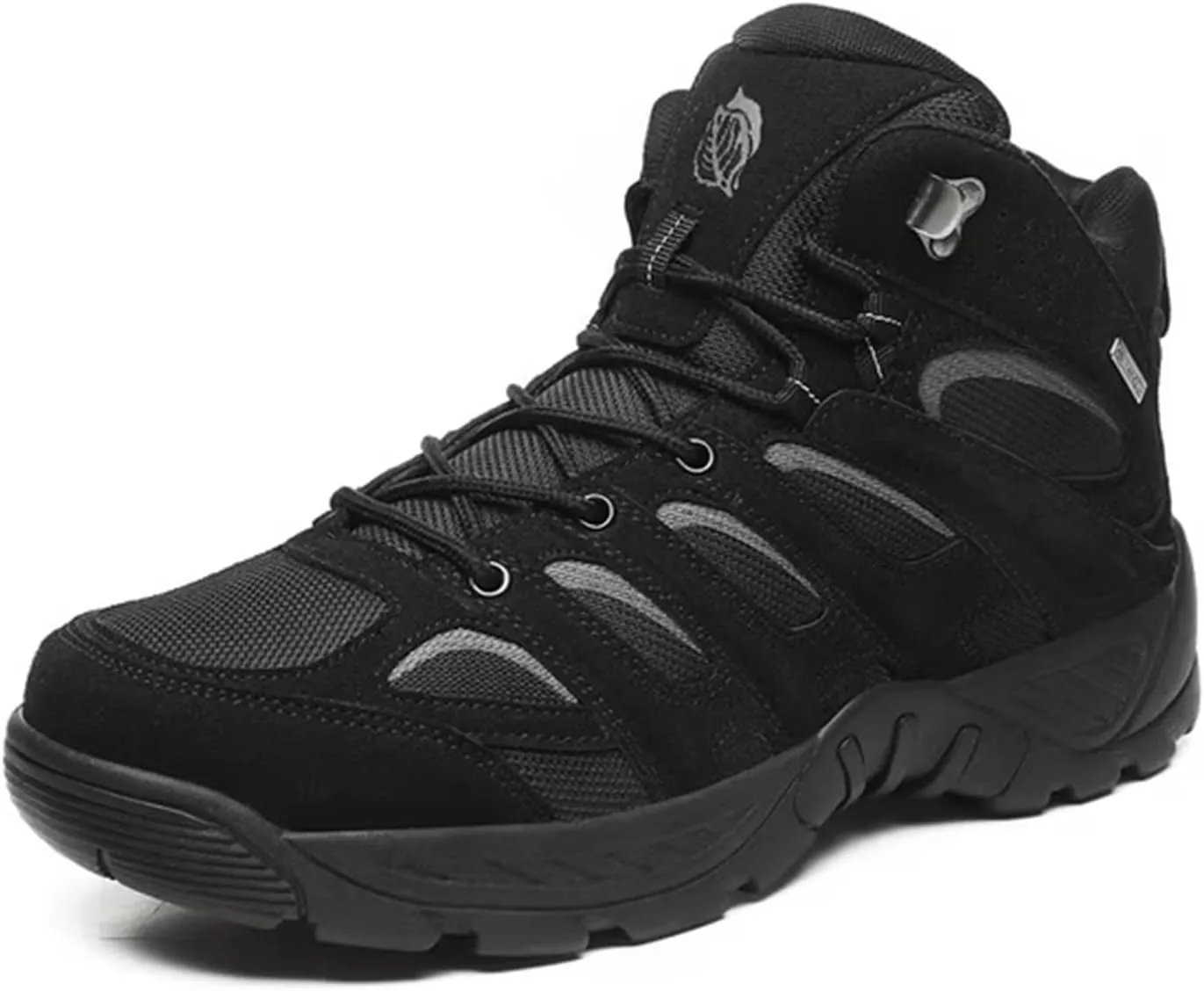 Men's Hiking Boots Lightweight Mid Ankle Trekking Trails Waterproof Boots Work Shoes