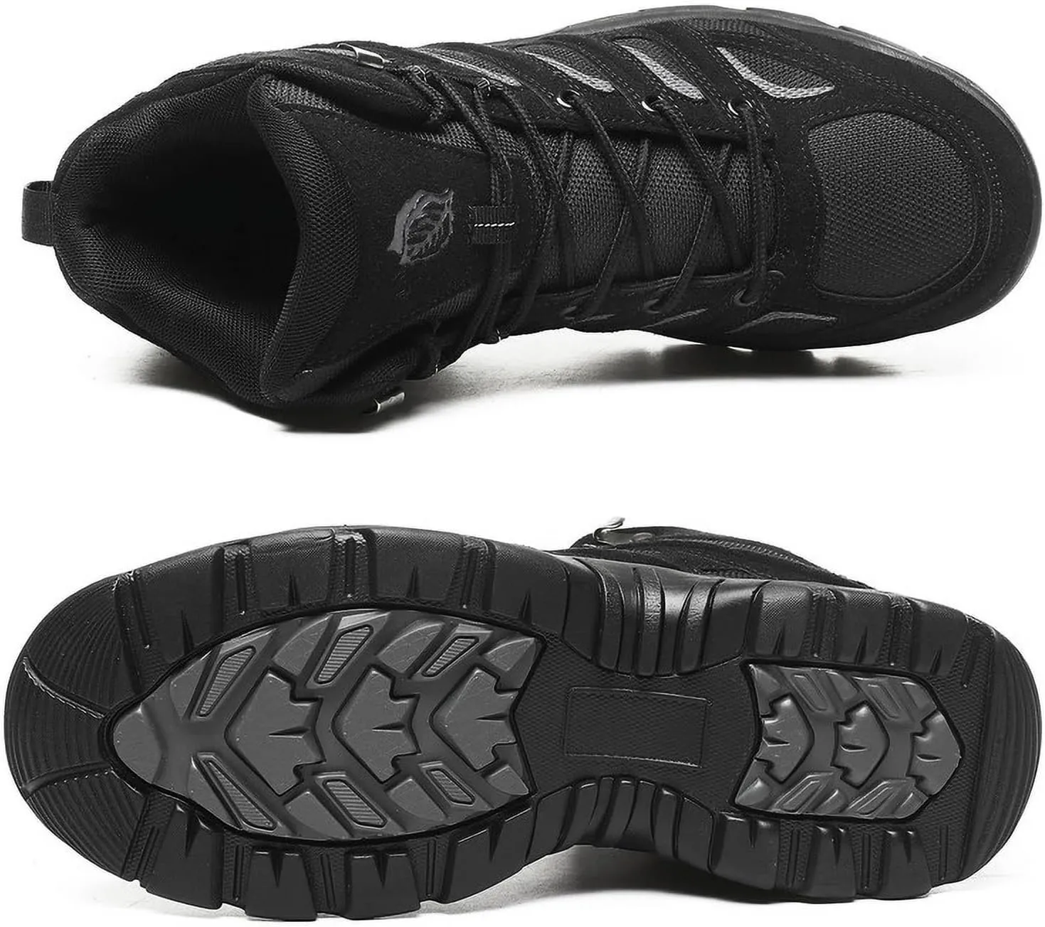 Men's Hiking Boots Lightweight Mid Ankle Trekking Trails Waterproof Boots Work Shoes