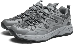 Men's Hiking Shoes Wear-Resistant Anti-Slip Outsole,Lightweight Comfort Soft Insole,Water-Proof Suede Upper Breathable Mesh for Outdoor Trailing Backpacking Camping