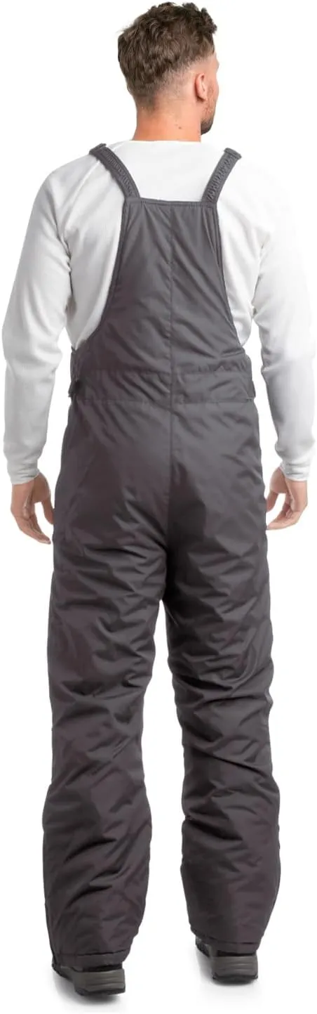 Men’s Snow Bib – Insulated Waterproof Snow Pants Ski/Snowboard Overalls (S-2XL)
