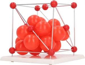 Metal Molecular Model Stone Crystal Molecular Structure Vibrant Colors 3D Modeling Tool for Classroom Laboratory Teaching Plastic Material