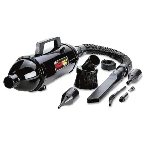 METROVAC MDV-1BA .75PHP Motor, Micro Cleaning Tool, Computer Vacuum, Blower, Flexible Hose, 5 Disposable Bags, Shoulder Strap. Versatile, and Durable