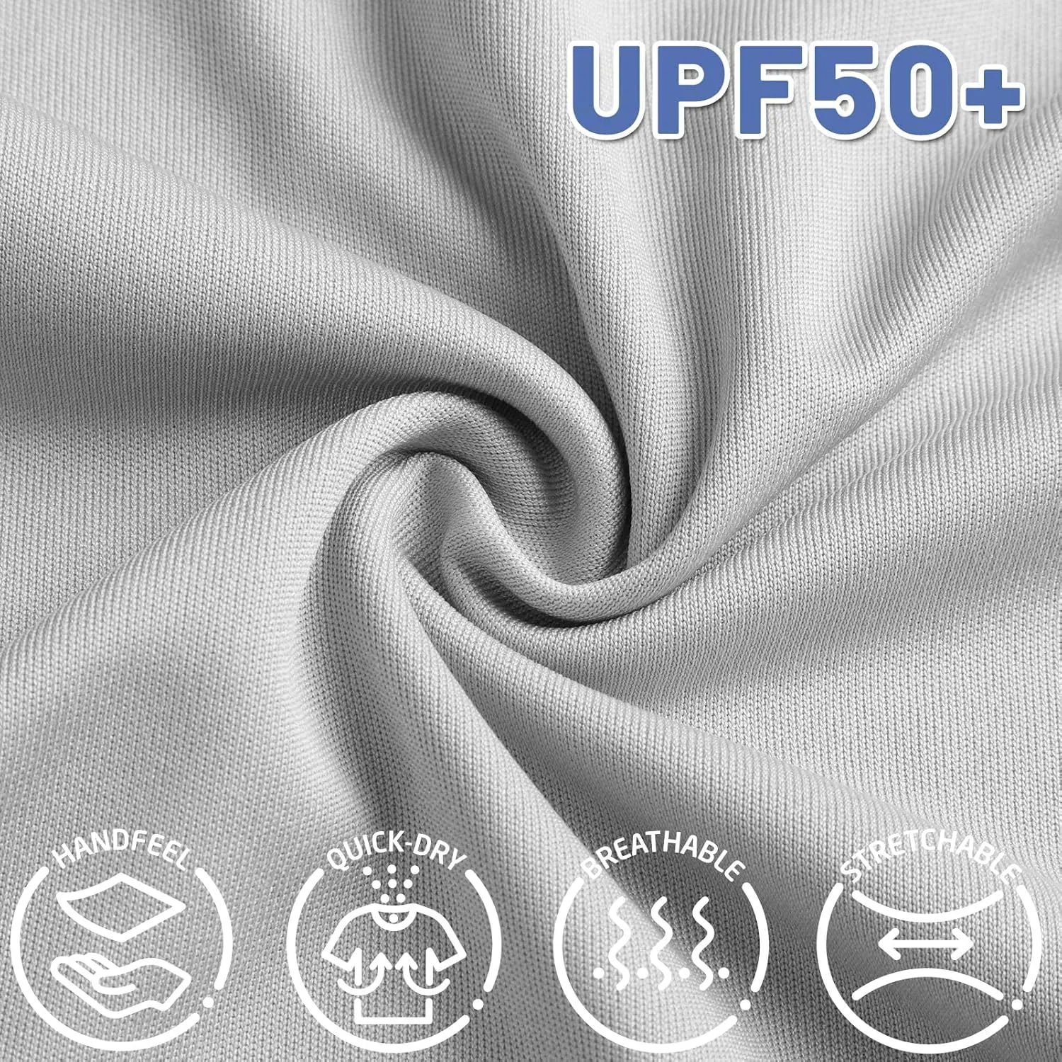 MIER Men's Workout Tank Tops UPF 50  Swim Shirts Quick Dry Running Sleeveless UV Protection Muscle Tees
