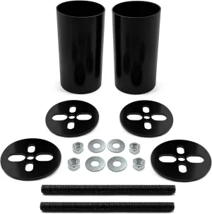 MILLISEC DIY Bag Mounting Brackets Cups Universal Fabricator Air Ride Suspension, Automobile Air Spring Accessories, Suitable for Automobile Modification, Fits Most Cars