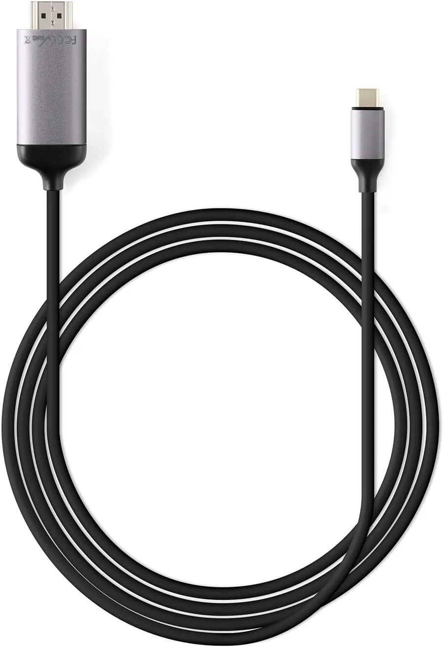MINIX NEO-C-4KGR, USB-C to 4K HDMI Cable - for iOS, Windows & Chrome OS, Grey