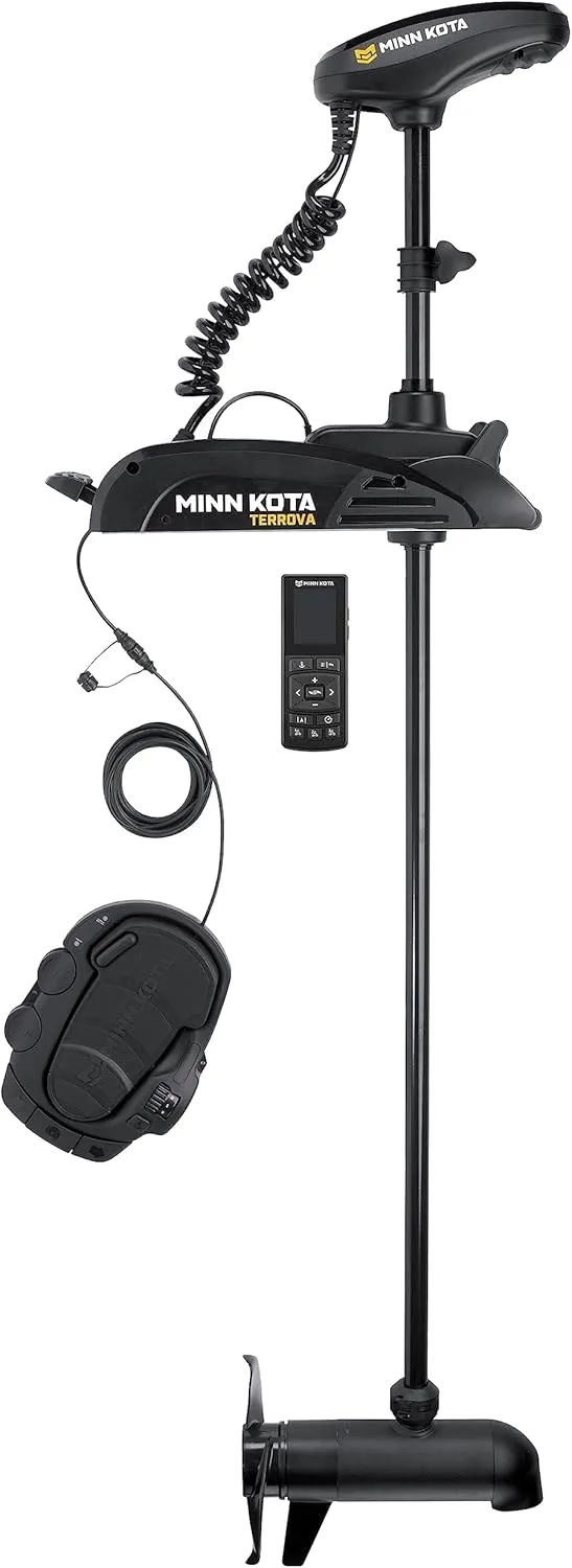 Minn Kota 1358383 Terrova 80 lb. Thrust, 72" Shaft, Dual Spectrum Chirp Sonar, Wireless Remote