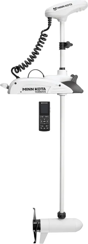 Minn Kota Riptide Terrova Bow-Mount Trolling Motor with GPS, Spot-Lock, 80 Lb. Thrust, 54 in. Shaft, Saltwater