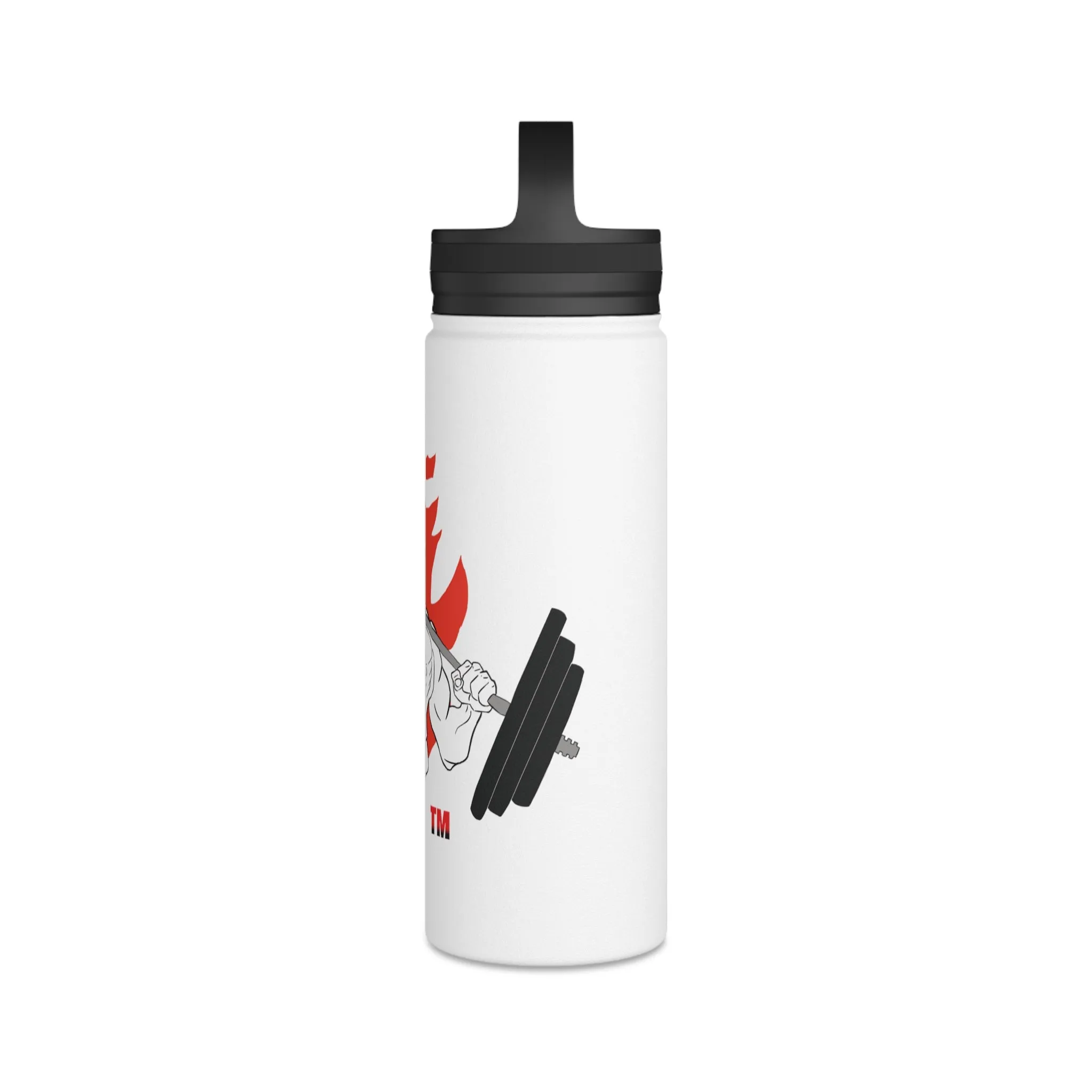 Motivational Stainless Steel Water Bottle - Gym & Outdoor Use