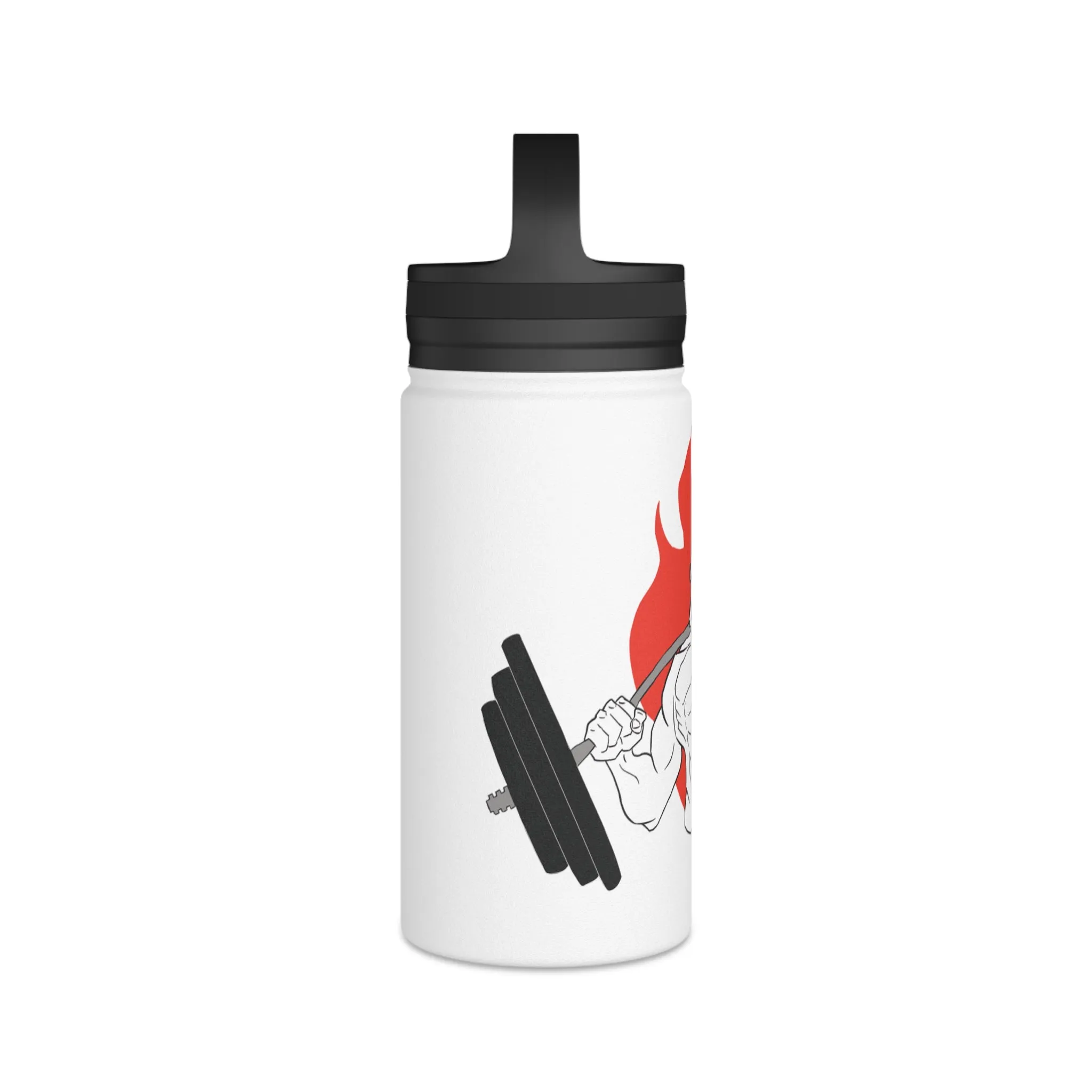 Motivational Stainless Steel Water Bottle - Gym & Outdoor Use