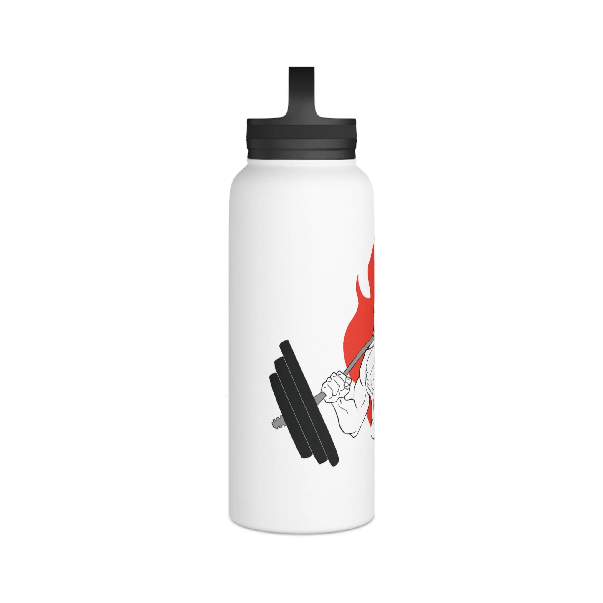 Motivational Stainless Steel Water Bottle - Gym & Outdoor Use