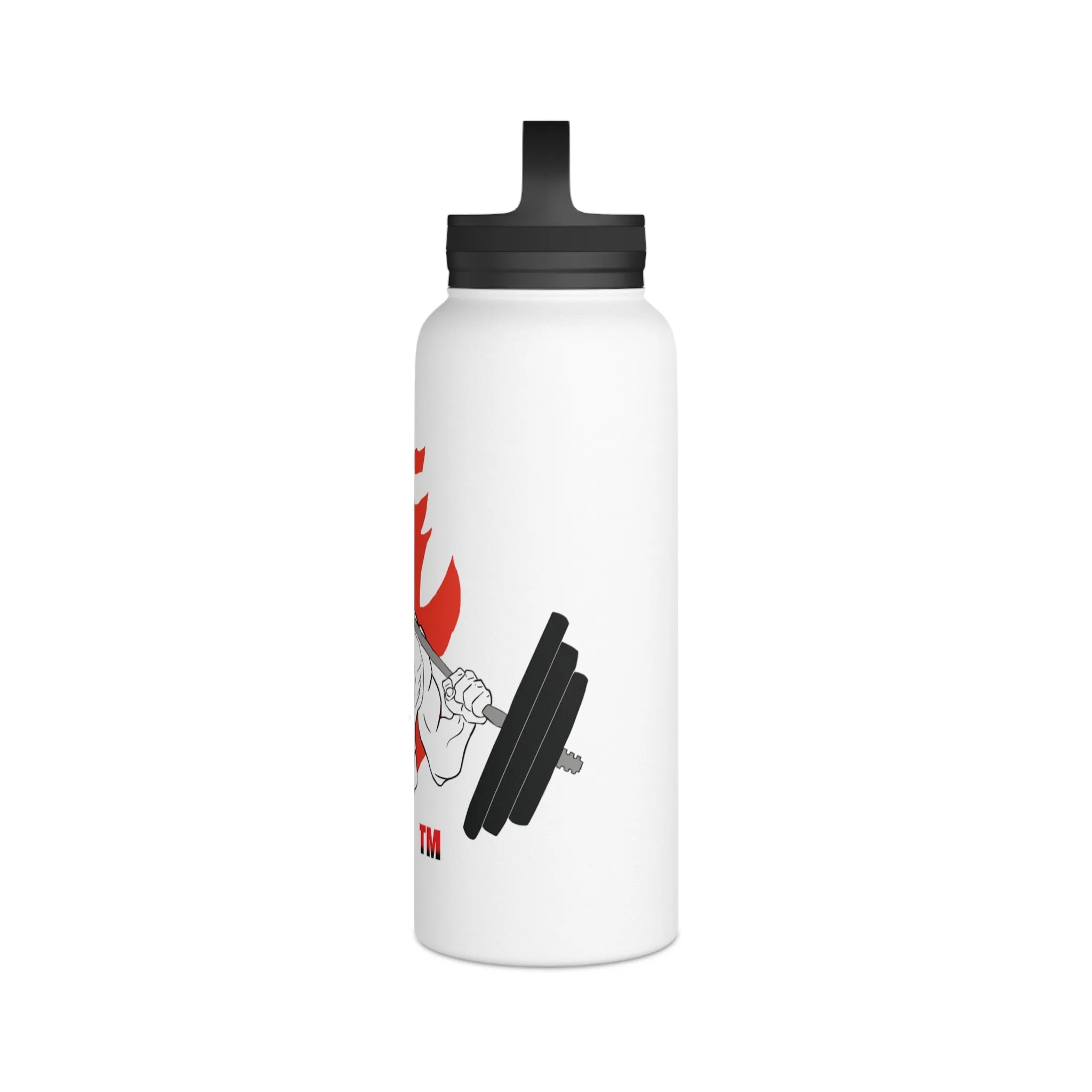 Motivational Stainless Steel Water Bottle - Gym & Outdoor Use
