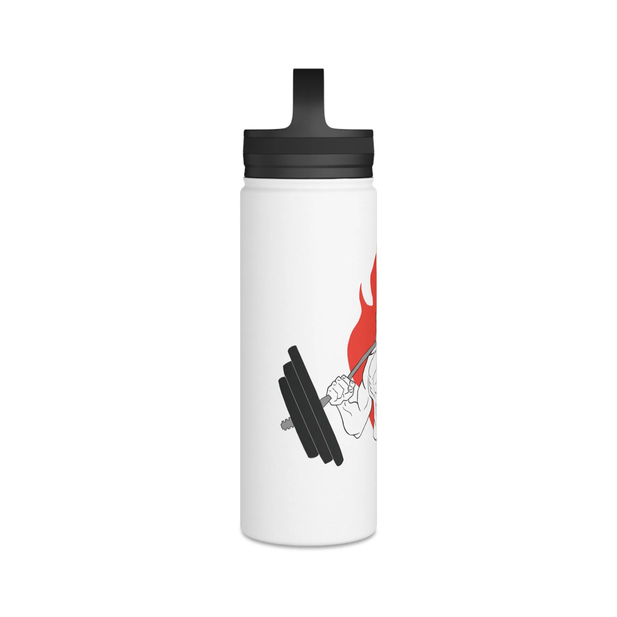 Motivational Stainless Steel Water Bottle - Gym & Outdoor Use