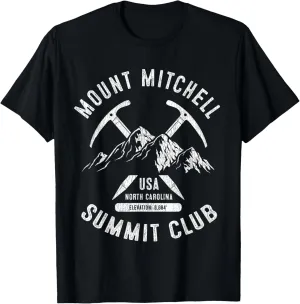 Mount Mitchell Summit Club I Climbed Mt Mitchell T-Shirt