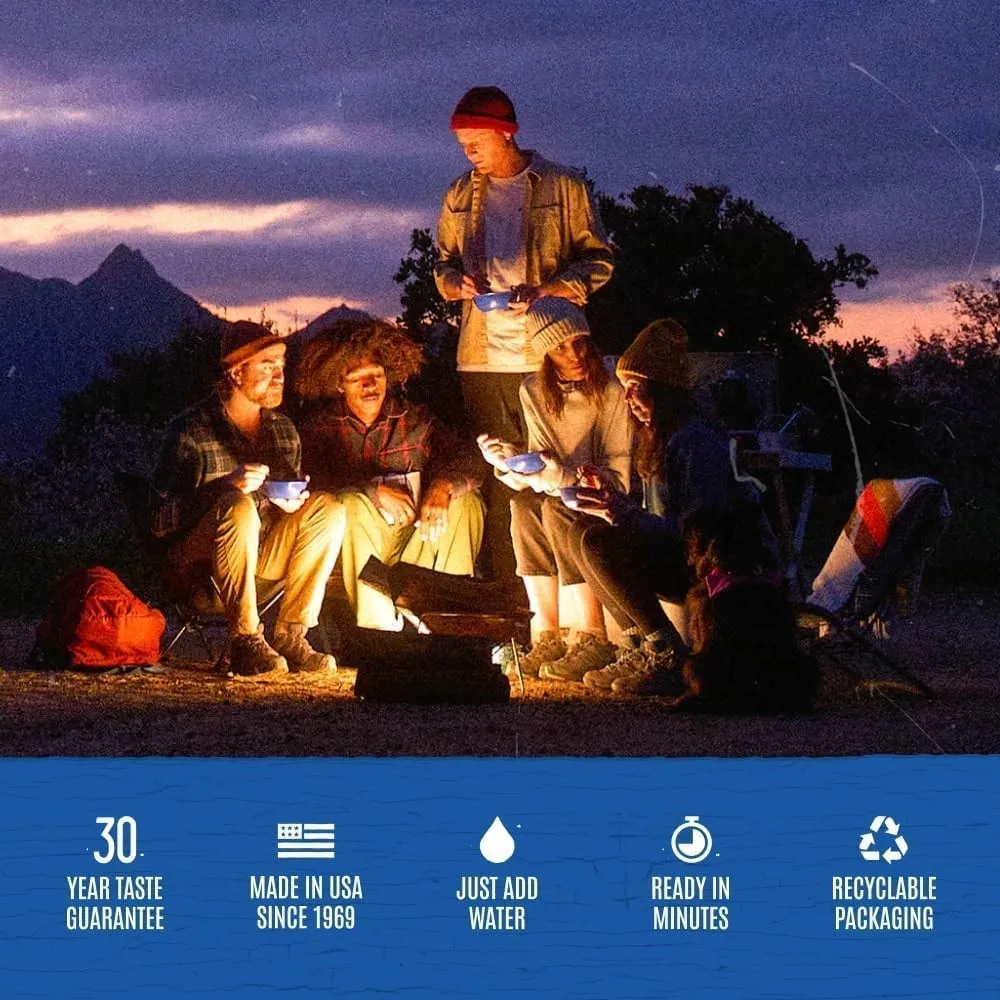 Mountain House Freeze Dried Scrambled Eggs with Bacon #10 Can Hunting, Camping, Backpacking Food Backed by a 30-Year Taste Guarantee Survival and Emergency Ready to Eat Food Gluten Free 6 Cans