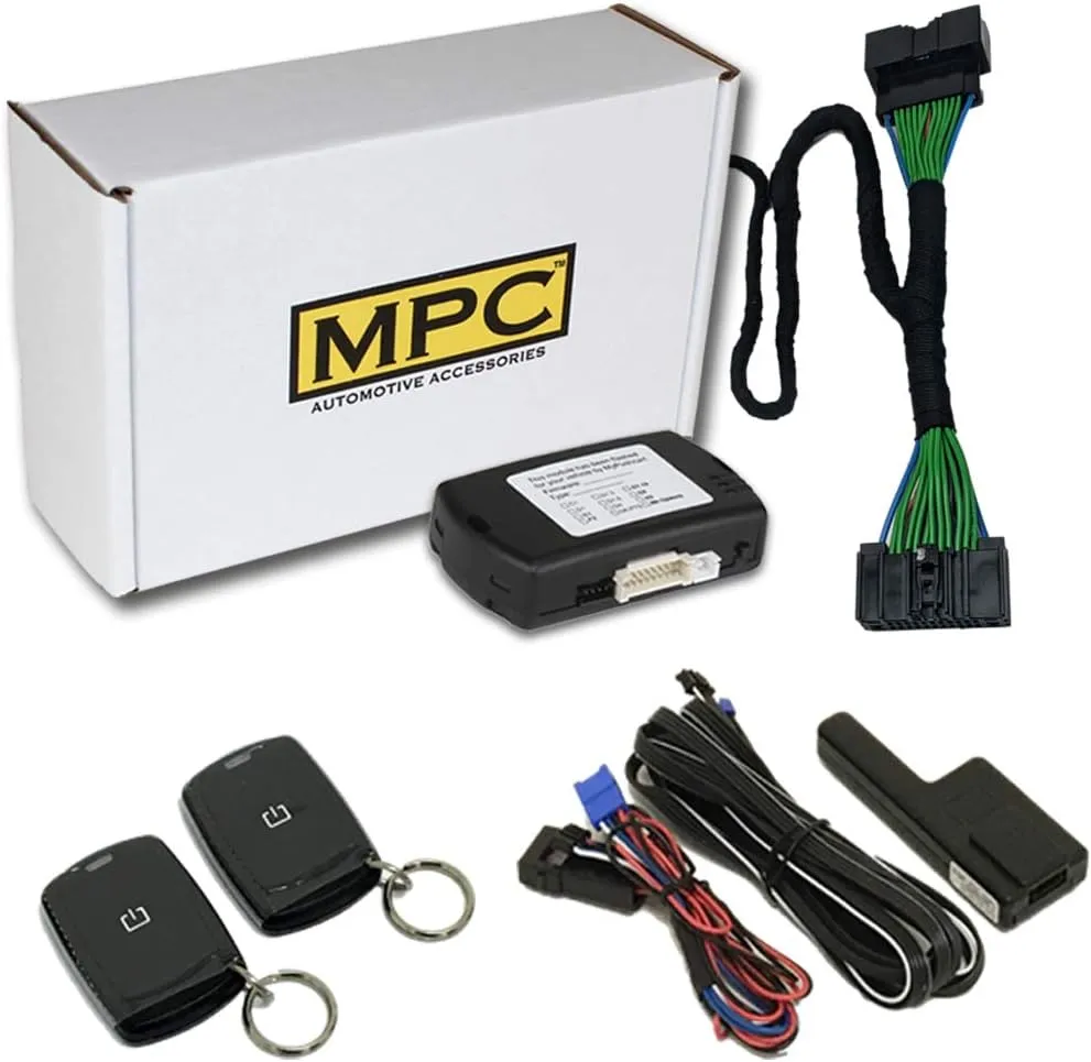MPC 1-Button Remote Activated Remote Start Compatible with 2014-2018 Ford Mondeo |Plug N Play| |Gas Diesel Hybrid| Extended Range 1-Button Remote Up to 1,500 ft