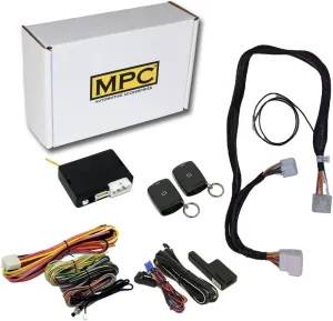 MPC Complete Remote Start Kit Compatible with Toyota Corolla 2012-2013 G-Key - with T-Harness - Firmware Preloaded - Includes (2) Ultra-Compact Extended Range 1-Button Remotes - Up to 1,500 ft