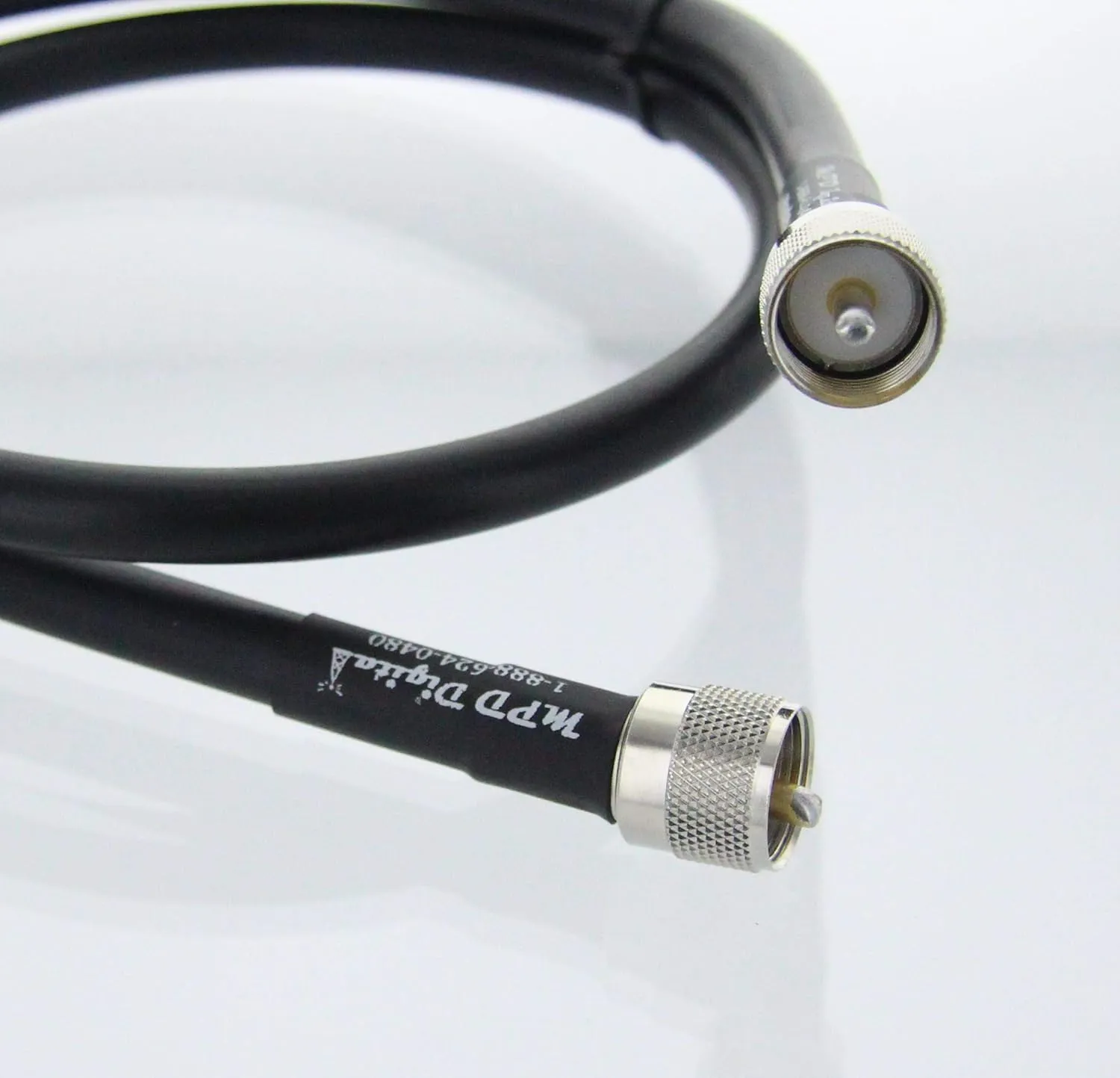 MPD Digital U.S.A Made Andrew Commscope CNT-400 Coaxial RF Coax HAM, CB, GPS, RFID, w/UHF PL259 connectors, 45FT